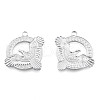 Non-Tarnish 201 Stainless Steel Pendants STAS-N098-268P-1