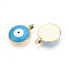 Alloy Enamel Pendants ENAM-T020-105B-2