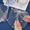 Polyester Mesh Bridal Veils AJEW-WH0470-10A-3