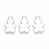 Tibetan Style Alloy Pendants X-TIBEP-S319-096AS-RS-2