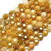 Natural Topaz Jade Beads Strands G-C116-A16-02-2