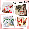 Gorgecraft 5Sets 5 Styles Wood Cabochons WOOD-GF0002-26-5