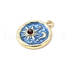 Alloy Enamel Pendants FIND-U030-20G-02-2