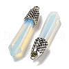 Opalite Pointed Big Pendants G-F766-02AS-04-2