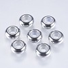 201 Stainless Steel Beads STAS-F145-06P-C-1