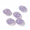 UV Plating Acrylic European Beads PACR-M003-05C-1