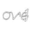 Brass Toggle Clasps KK-K391-17P-1