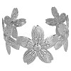 European and American Style Flower 304 Stainless Steel  Cuff Bangles for Women RD8842-1-1
