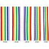 Fingerinspire Stripe Double Face Rainbow Ribbon OCOR-FG0001-06-2