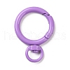 Spray Painted Alloy Swivel Snap Hooks Clasps PALLOY-K257-06-3