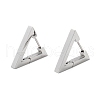 Tarnish Resistant 202 Stainless Steel Hoop Earrings EJEW-C076-06H-P-1