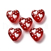 Glass Enamel Beads GLAA-Q125-01A-1