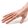 Glass Pearl Beads Finger Rings X1-RJEW-TA00005-3