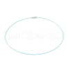 201 Stainless Steel Wire Necklace Cord TWIR-XCP0001-03-3