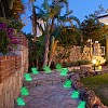 30Pcs 6 Colors Luminous Resin Cute Little Cat Ornaments RESI-SZ0003-42-6