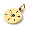 304 Stainless Steel Charms STAS-C097-46G-03-2