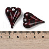 Opaque Resin Cabochons CRES-D304-01C-3