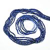 Natural Lapis Lazuli Beads Strands X-G-J002-13-2