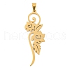 304 Stainless Steel Pendants STAS-Z076-17G-1
