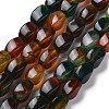 Natural Dragon Veins Agate Beads Strands G-G172-01M-2