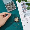 SUPERFINDINGS 150Pcs Alloy Cord Ends FIND-FH0008-75-10