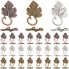 SOFPLATE 30Pcs 3 Colors Alloy Toggle Clasps FIND-SP0001-55-1