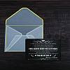Rectangle 201 Stainless Steel Custom Thermal Transfer Wallet Card DIY-WH0252-028-6