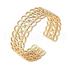 304 Stainless Steel Cuff Bangles for Women BJEW-U032-14G-2