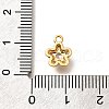 Brass Micro Pave Cubic Zirconia Charms KK-K294-20G-3
