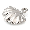 Anti-Tarnish 304 Stainless Steel Pendants STAS-I310-12P-2