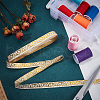 7M Ethnic Style Polyester Ribbon OCOR-WH0085-21-4