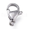 316 Surgical Stainless Steel Lobster Claw Clasps STAS-M281-01P-D-1