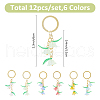 Glass & Acrylic Keychain KEYC-FH00019-2