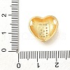 Rack Plating Brass Micro Pave Cubic Zirconia Pendants KK-I722-04G-B-3