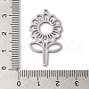 Non-Tarnish 304 Stainless Steel Pendants STAS-U010-20P-3