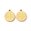 304 Stainless Steel Charms STAS-U060-05G-1