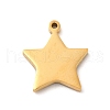 304 Stainless Steel Enamel Charms STAS-A078-09G-3