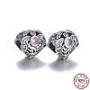 925 Sterling Silver European Beads OPDL-L017-025TAS-3