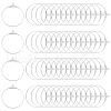 Unicraftale 304 Stainless Steel Hoop Earring Findings STAS-UN0018-17P-1