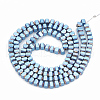 Electroplate Non-magnetic Synthetic Hematite Beads Strands G-N0318-02-3