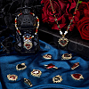 SUNNYCLUE 10 Styles Alloy Enamel Pendants ENAM-SC0005-60-4