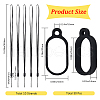 Gorgecraft DIY Anti-lost Electronic Stylus & Lighter Pendant Necklace Making Kit AJEW-GF0007-87-2