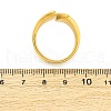 304 Stainless Steel Cuff Rings for Women RJEW-B121-01B-G-5