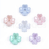 Resin Imitation Pearl Bead Caps X-RESI-N036-03-2