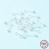 925 Sterling Silver Stud Earring Findings STER-P047-04C-S-4