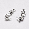Tibetan Style Alloy Mermaid Pendants X-TIBEP-5402-AS-FF-2