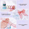   8 Rolls 8 Colors Rainbow Iridescent Laser Polyester Ribbon OCOR-PH0004-27-4