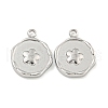 Non-Tarnish 304 Stainless Steel Pendants STAS-P365-01P-1