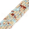 Synthetic Shoushan Stone Beads Strands G-G002-A02-1