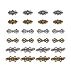DICOSMETIC 24Pcs 6 Styles Alloy Snap Lock Clasps FIND-DC0005-13-8